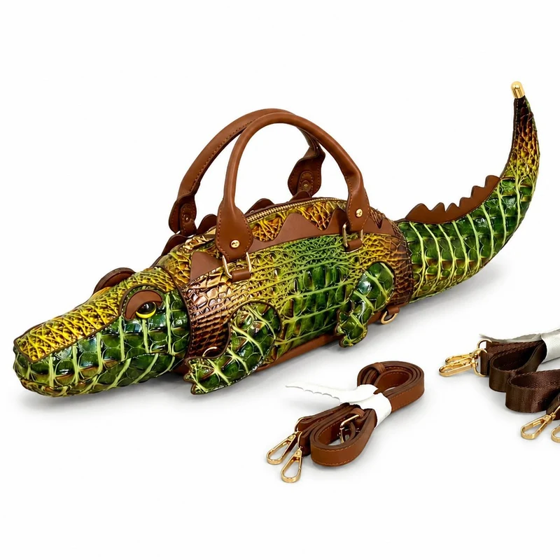 Neuheit Krokodil Handtasche