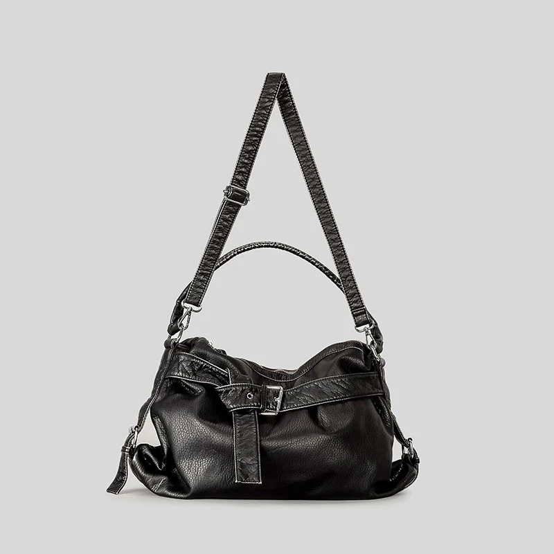 Bohemian inspirierte lässige Leder Tasche