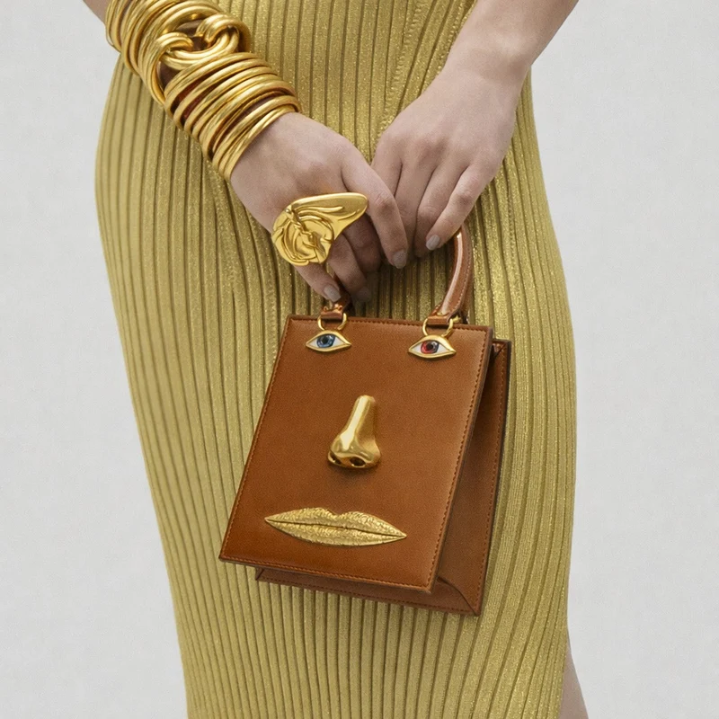 Künstlerische Skulptur-Handtasche