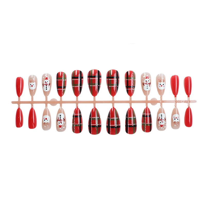 Festliches Thema Press-On Nagelkunst Set Karnz 1790636706