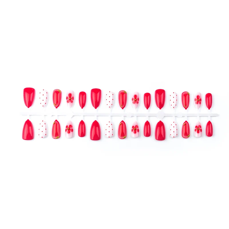 Künstlerische Florale Nagelkunst Karnz
