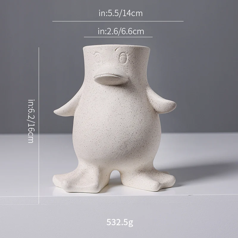 Skurriger dekorativer Vogelblumentopf Karnz