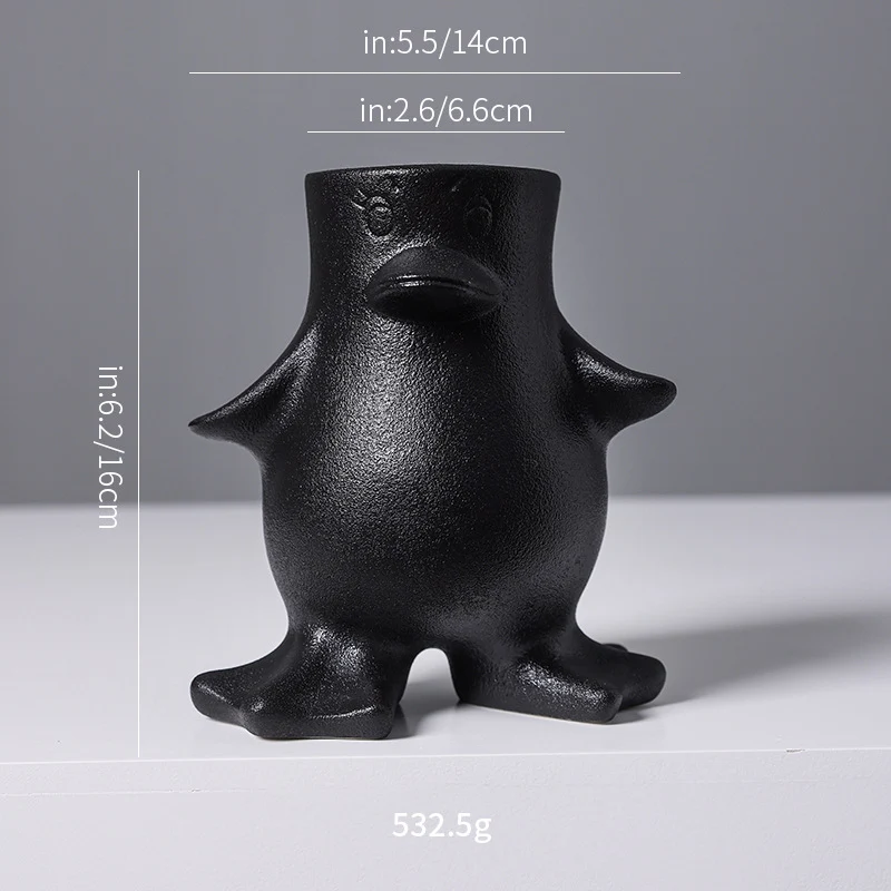 Skurriger dekorativer Vogelblumentopf Karnz