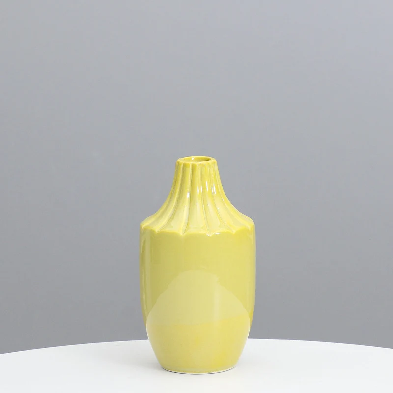 Moderne Keramische Dekorative Vase Karnz