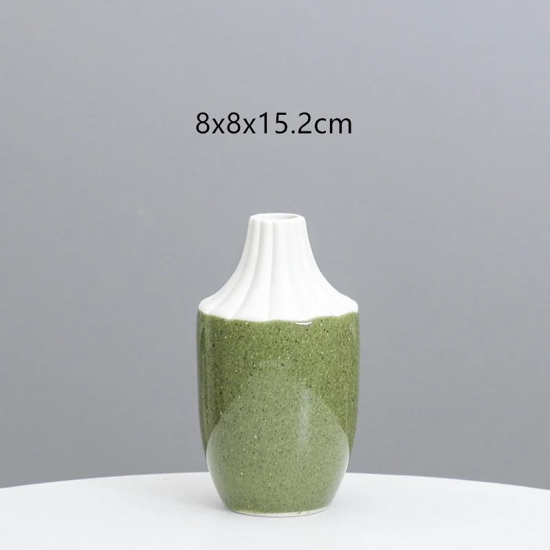 Moderne Keramische Dekorative Vase Karnz