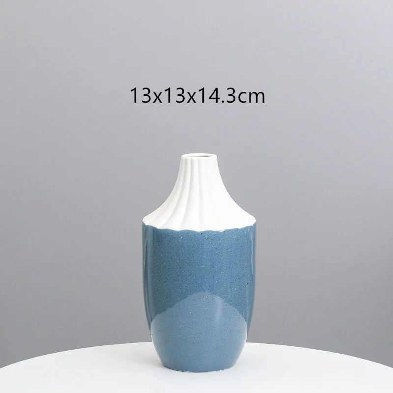 Moderne Keramische Dekorative Vase Karnz