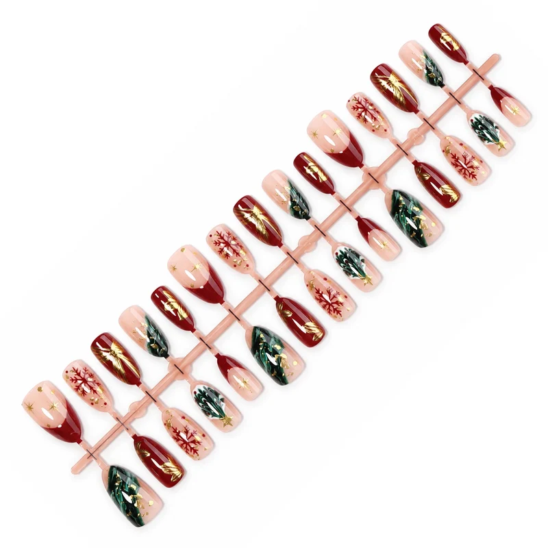 Kunstnagelset mit festlichen Motiven Karnz