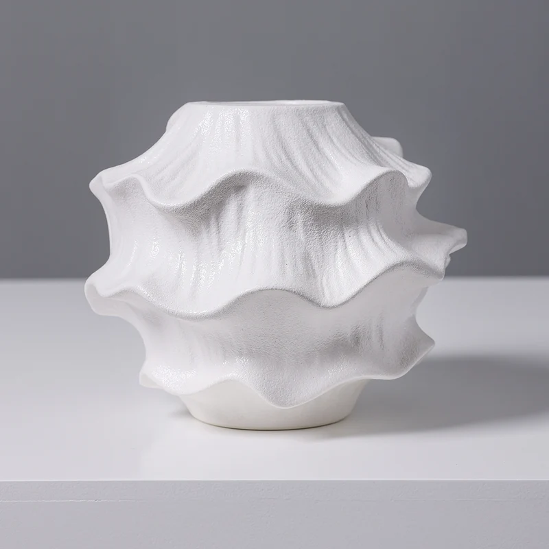 Dekorative Fluid-Shape Keramik Karnz