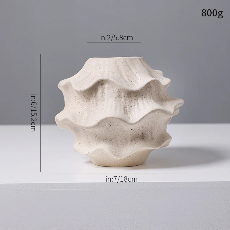 Dekorative Fluid-Shape Keramik Karnz