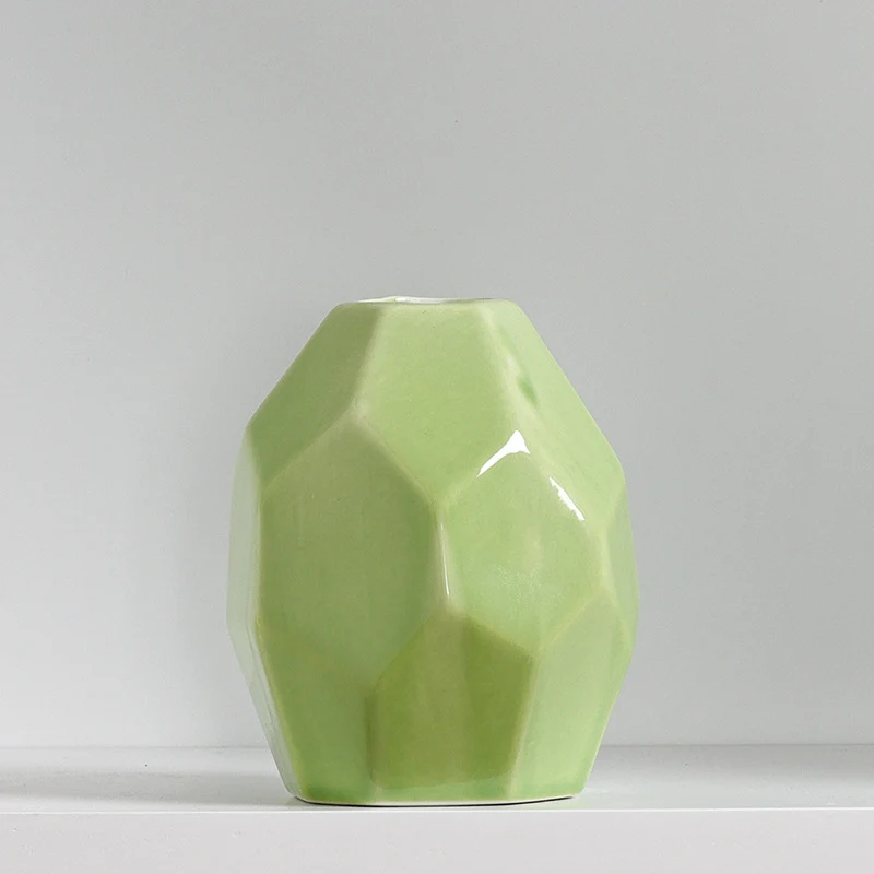 Geometrische Moderne Keramische Vase Karnz