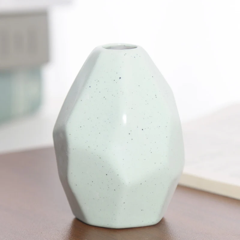 Geometrische Keramische Dekorative Vase Karnz