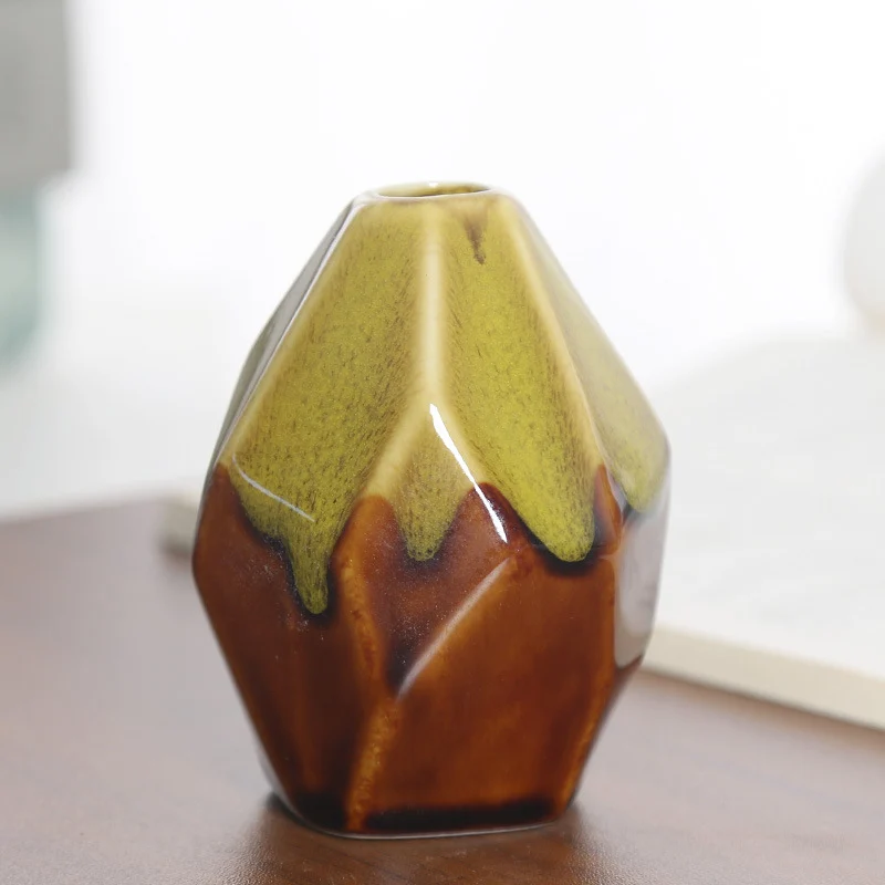 Geometrische Keramische Dekorative Vase Karnz