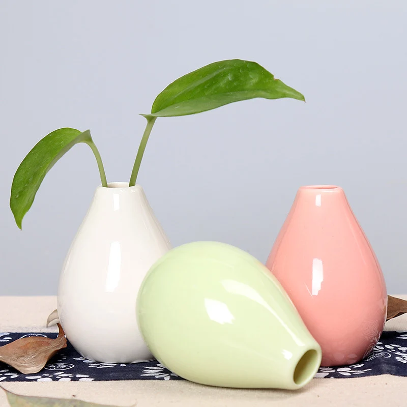 Elegante trichterförmige Keramikblumenvase Karnz