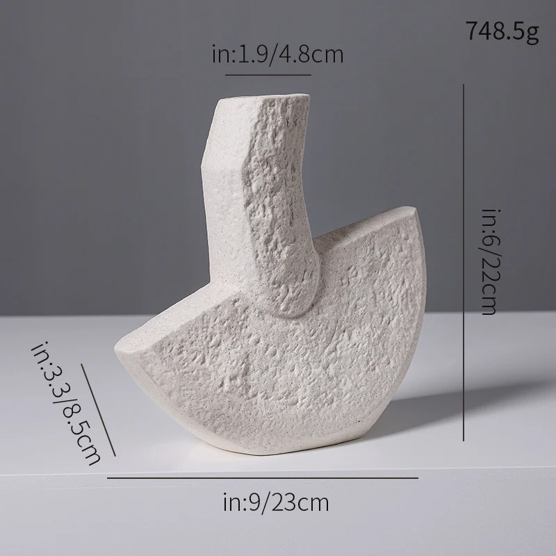 Künstlerische Keramik Skulptur Karnz