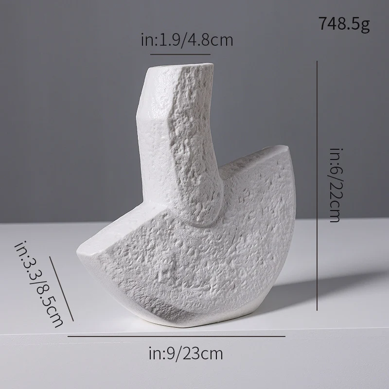 Künstlerische Keramik Skulptur Karnz