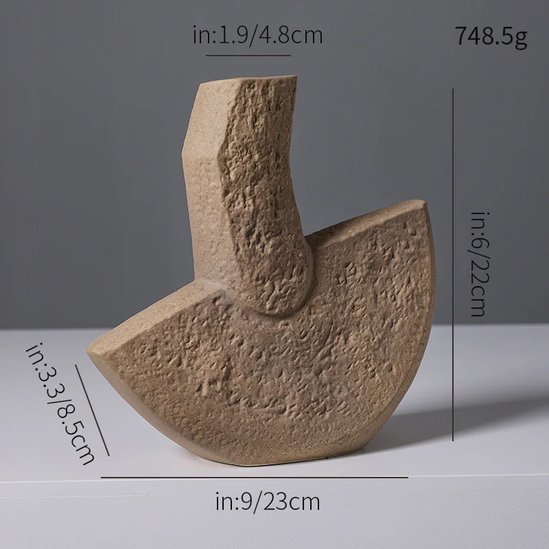 Künstlerische Keramik Skulptur Karnz