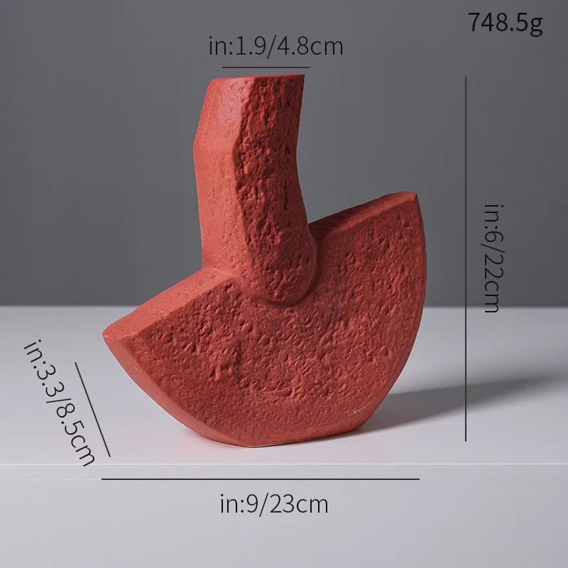 Künstlerische Keramik Skulptur Karnz