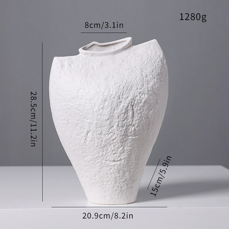Abstrakte dekorative Keramikvase Karnz