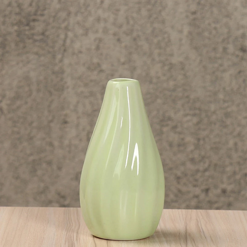 Elegante Keramik-Tropfenvase Karnz