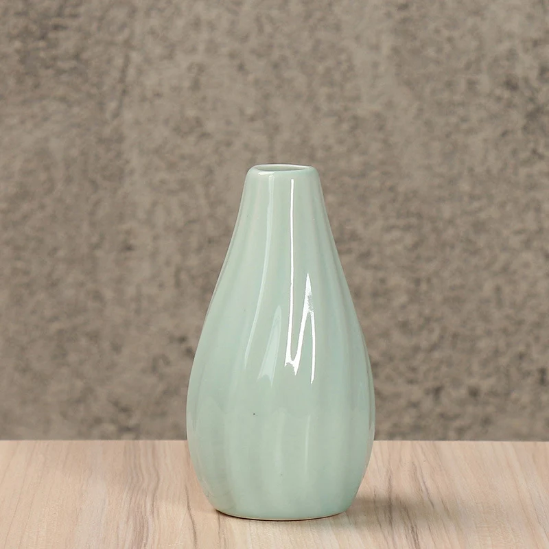 Elegante Keramik-Tropfenvase Karnz