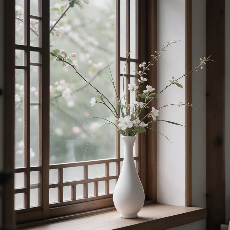Elegante dekorative Keramikvase Karnz