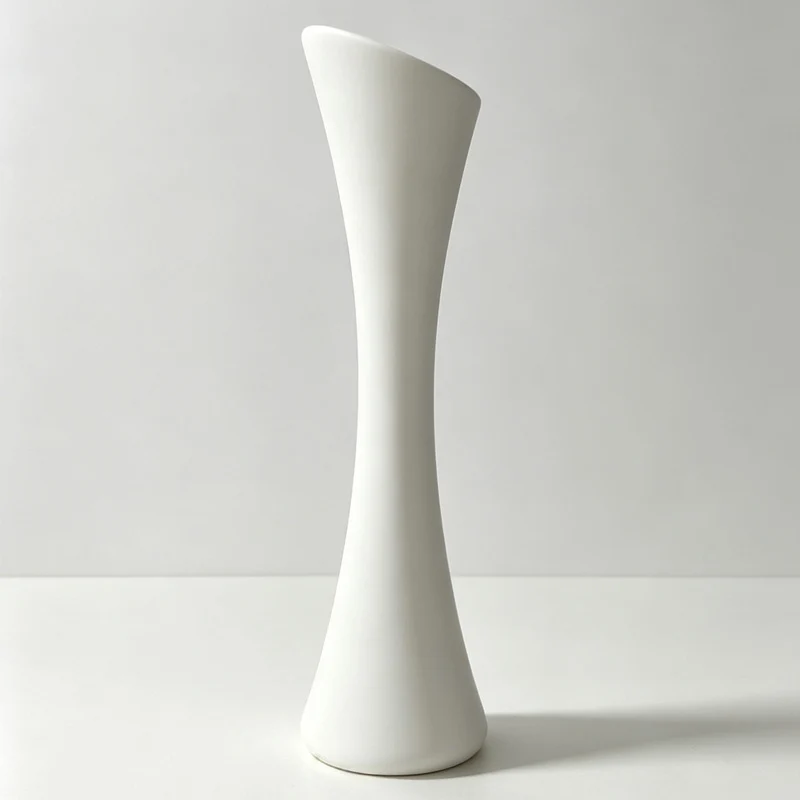 Elegante Kurven Dekorative Bodenvase Karnz