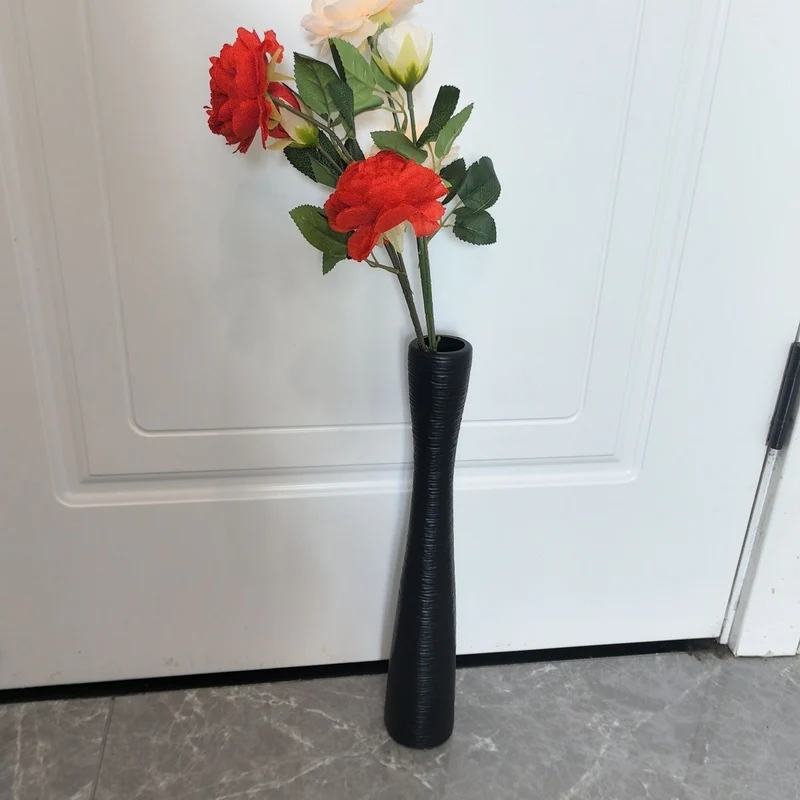 Texturiertes Hohe Dekorative Vase Karnz