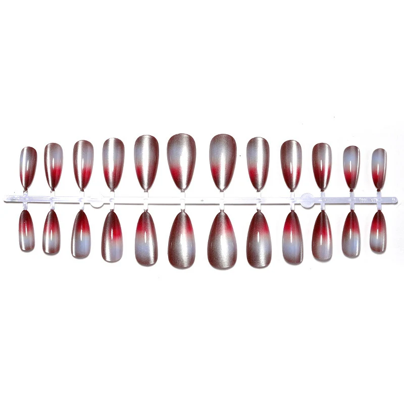 Künstliche Stiletto-Nägel mit Ombre-Effekt Karnz