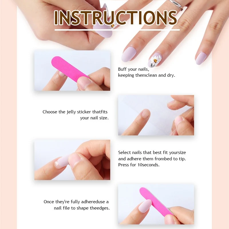 Künstliche Nail Art mit floralem und glamourösem Design Karnz