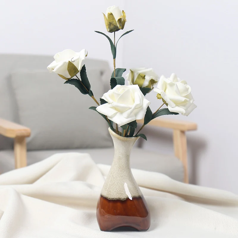 Elegante Keramische Blumenarrangement Karnz