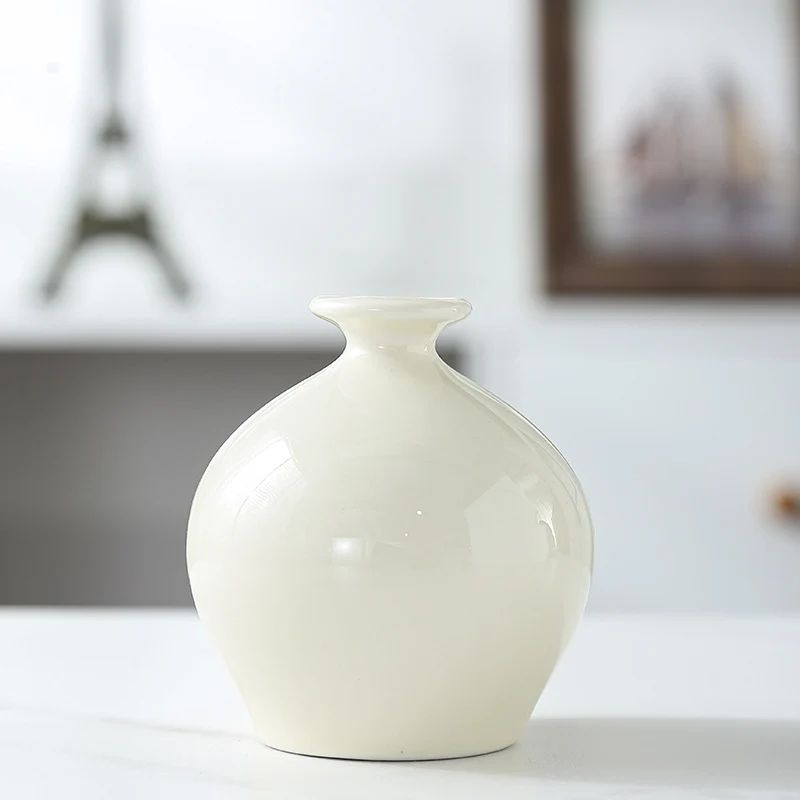 Elegante keramische Kunsthandwerk Vase Karnz