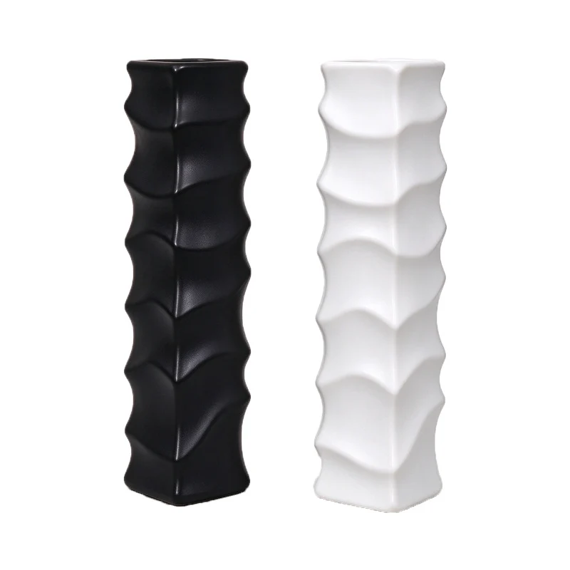 Dekorative Slim Wave Vase Karnz