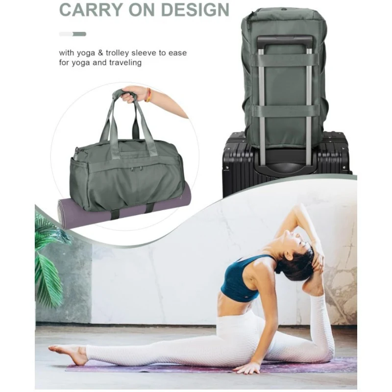 Vielseitige Gym Duffel Tasche Karnz