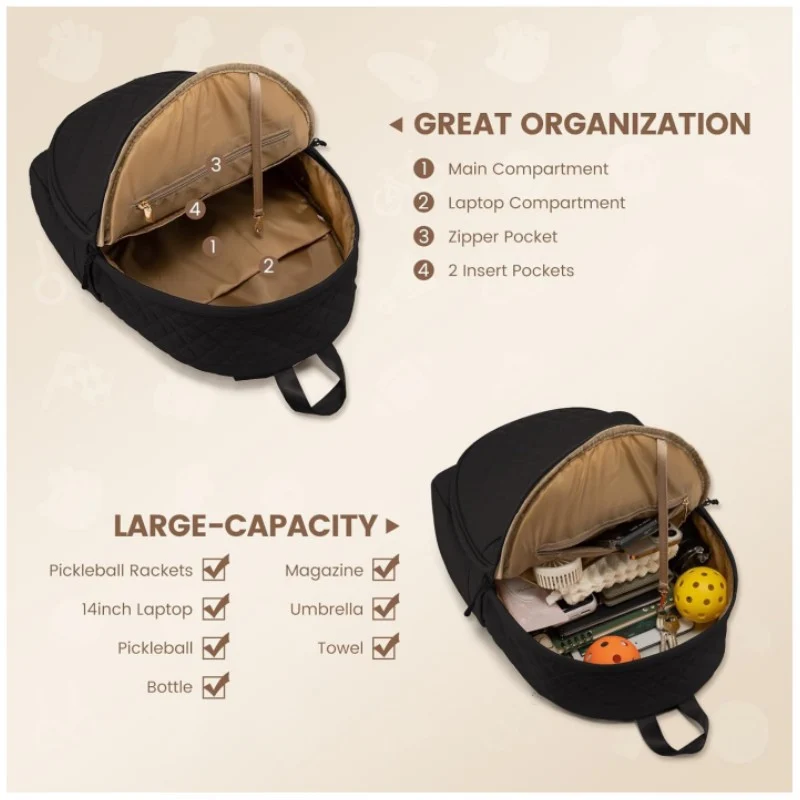 Tennisracket-Rucksack Karnz