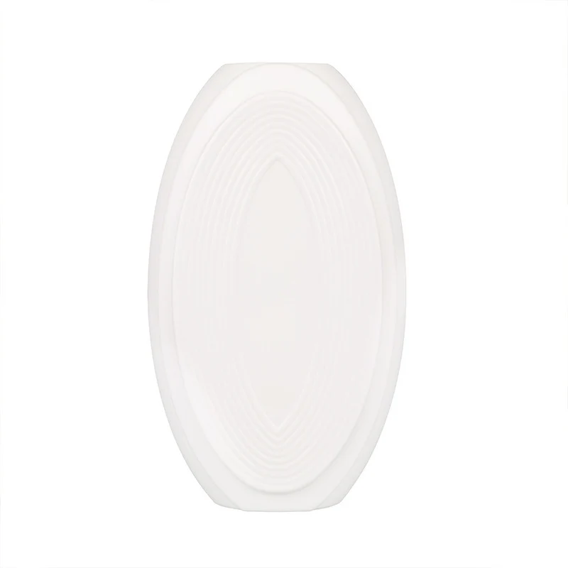 Texturierte ovale dekorative Vase Karnz