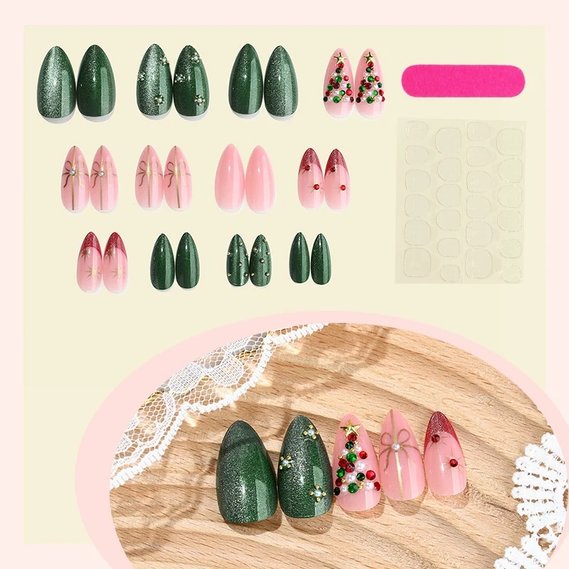 Künstliche Nagelspitzen mit Ombre-Design Karnz