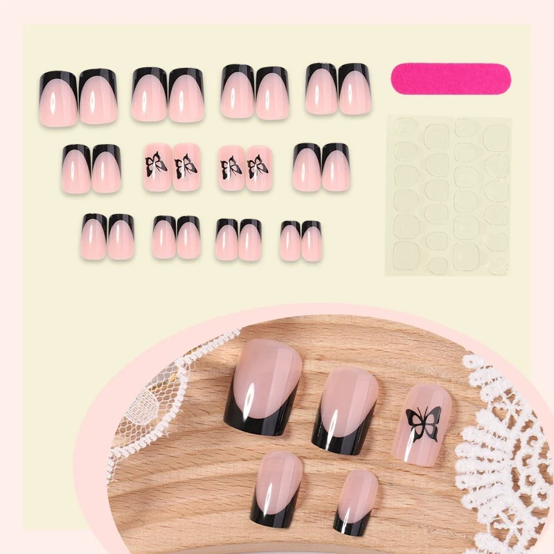 Künstliche Nagelspitzen mit eleganten Designs Karnz