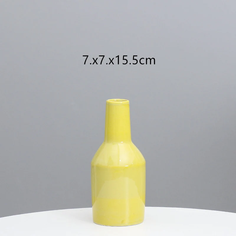Dekorative Moderne Keramische Vase Karnz