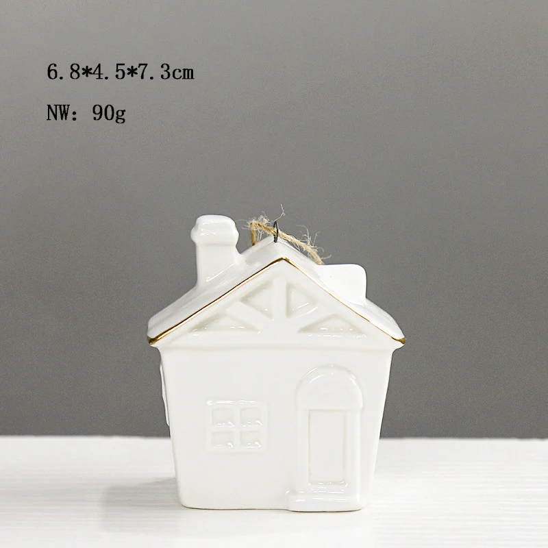 Dekorative Hausförmige Keramische Karnz
