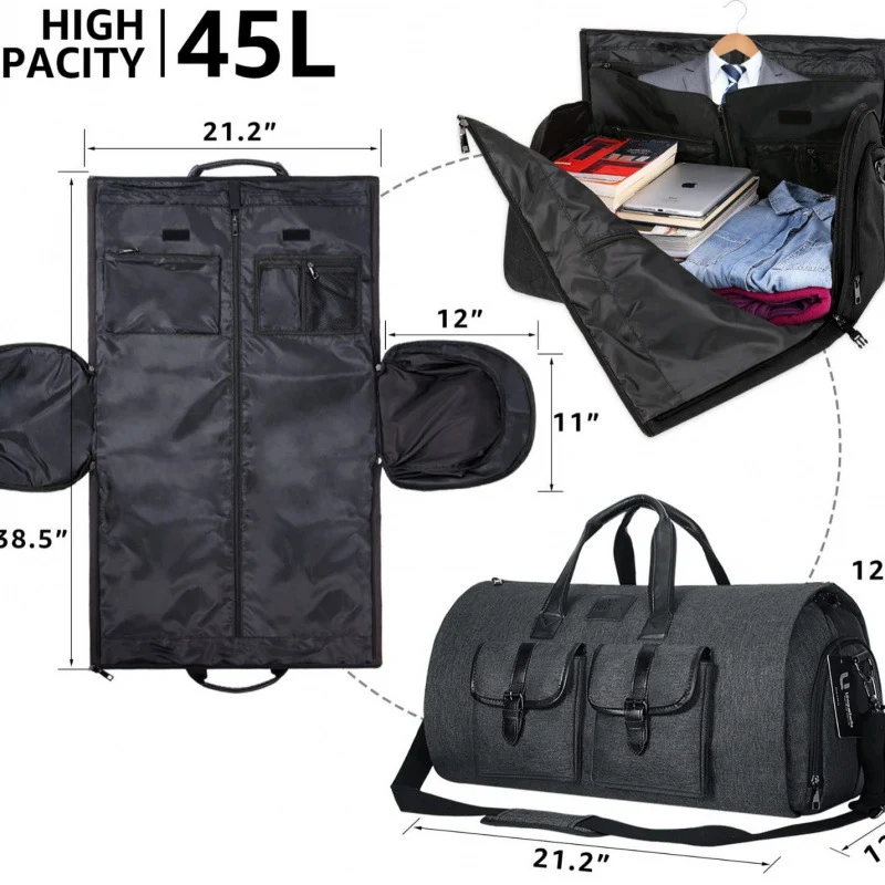 Multi-Pocket Reise-Tasche Karnz