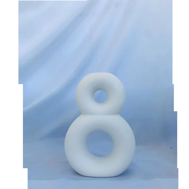 Abstrakte Dekorative Vase Karnz