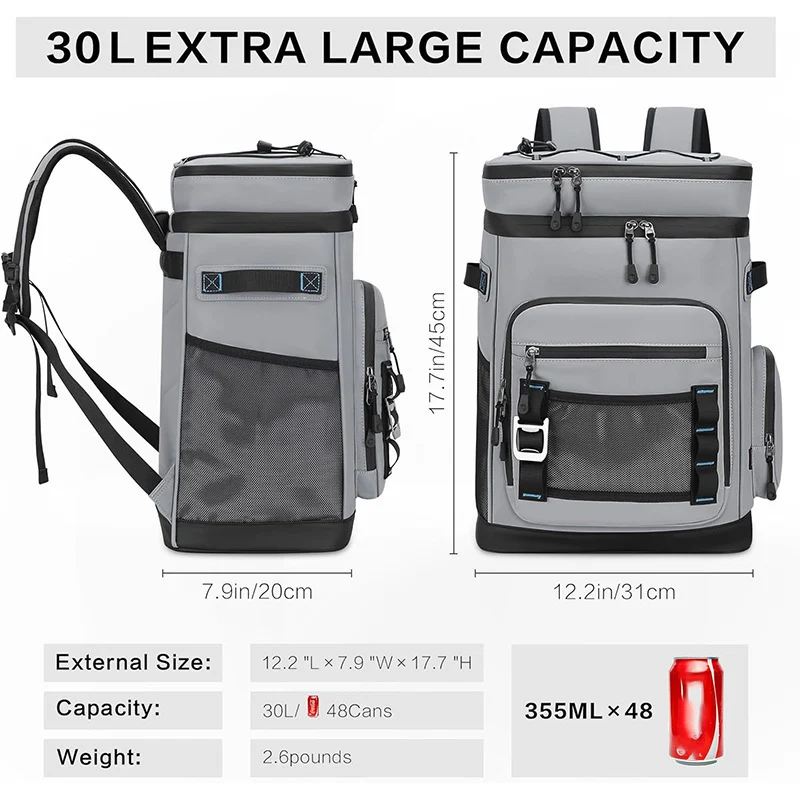 Isolierte Multifunktions-Rucksack Karnz