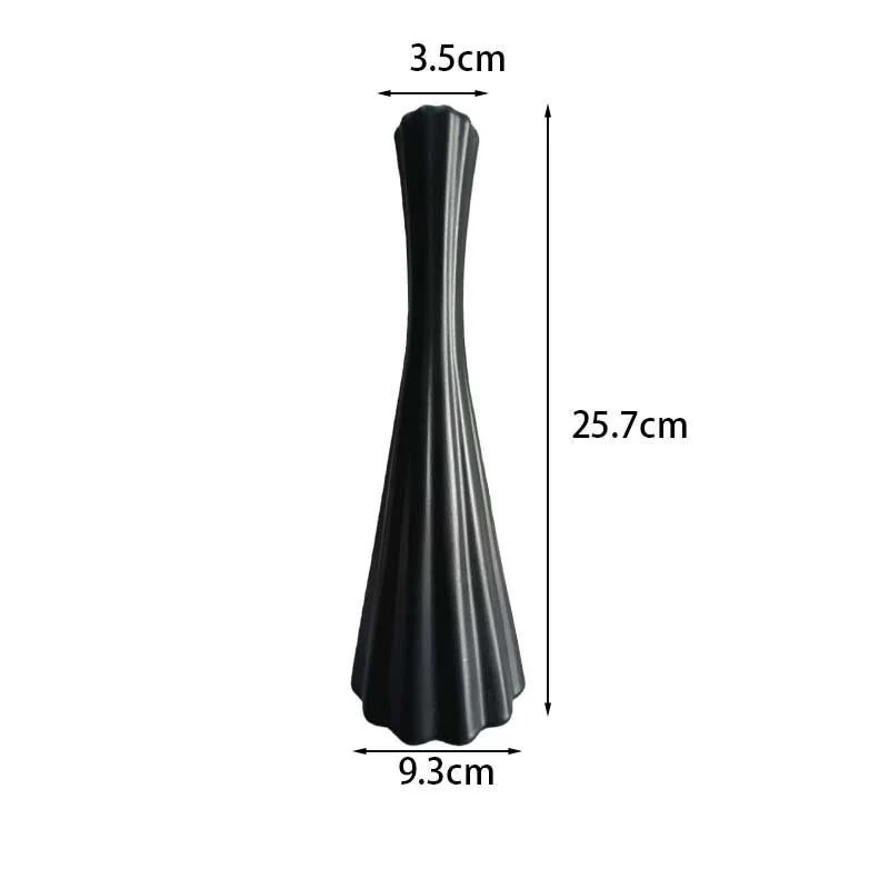 Moderne Texturierte Dekorative Vase Karnz