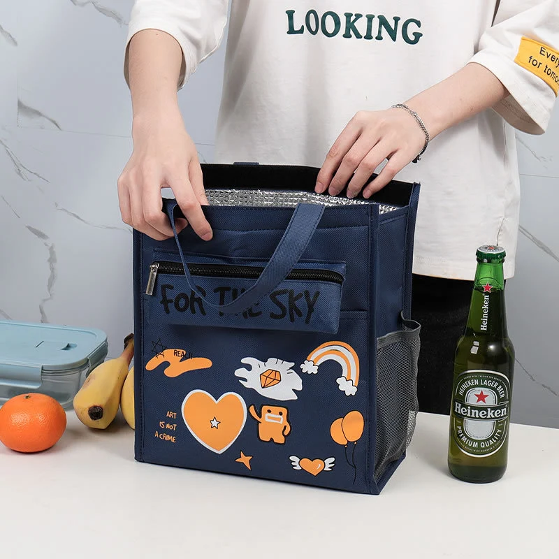 Spaß-Themen Isolierte Lunch-Tasche Karnz