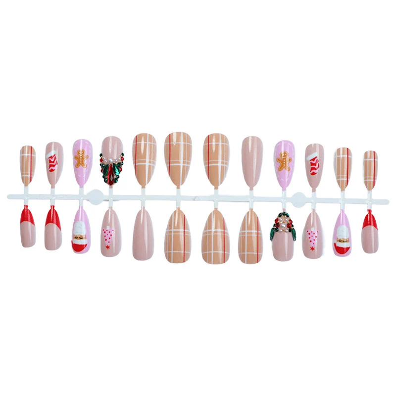 Künstliche Nagel-Kollektion mit festlichen Designs und eleganten Akzenten Karnz