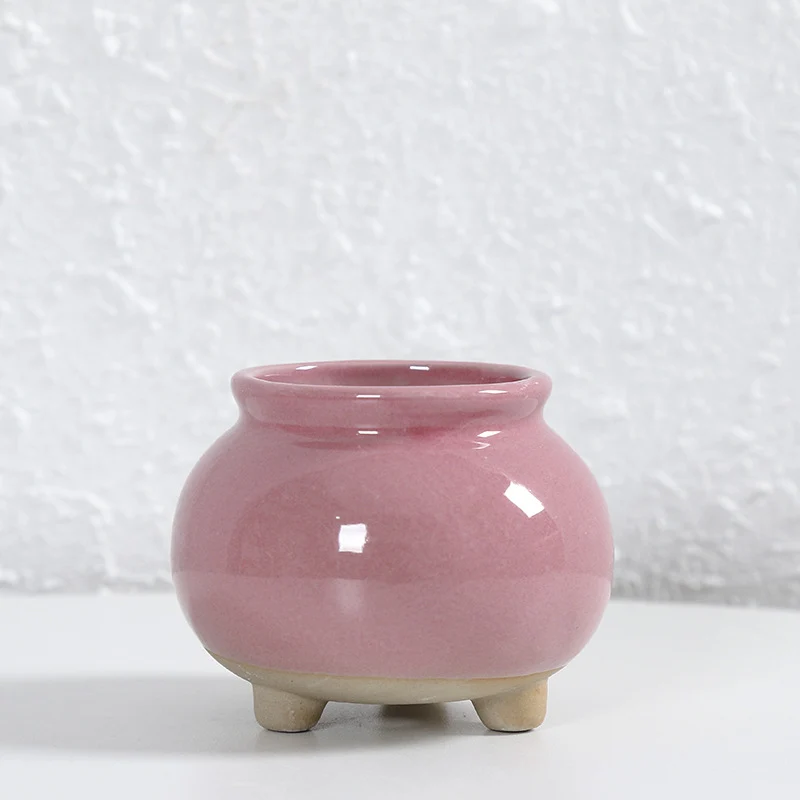 Zeitgenössische Kurvenkeramische Vase Karnz