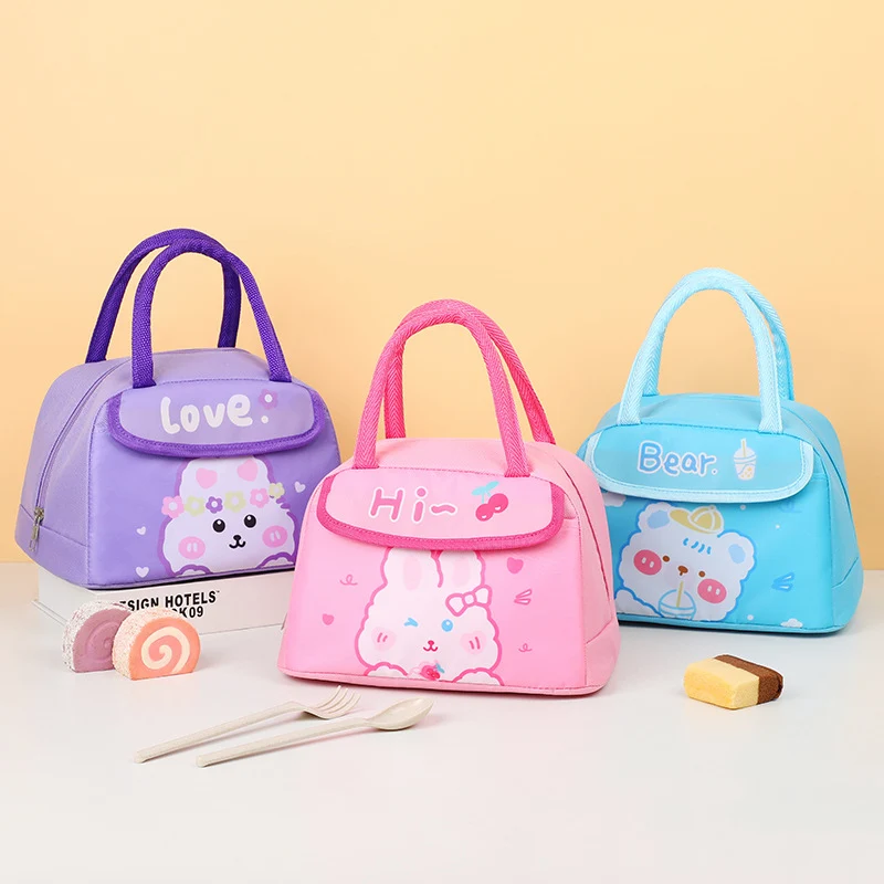 Niedlicher Tier-themen Mittagessen Tasche Karnz