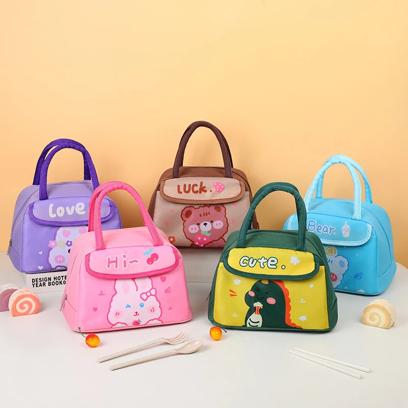 Niedlicher Tier-themen Mittagessen Tasche Karnz