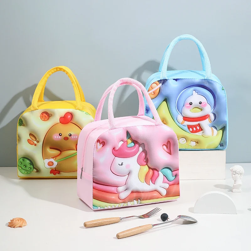 Einhorn-Themen Isolierte Lunchbox Karnz