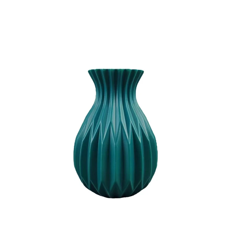 Moderne dekorative strukturierte Vase Karnz